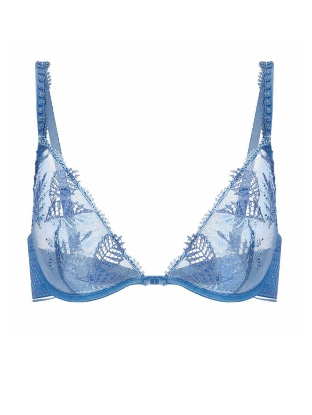 Simone Perele | Bloom Triangle Bra in Blue